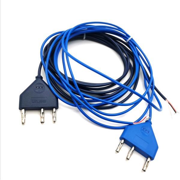 Personnaliser la haute fréquence 3 broches Plug Disposable ESU crayon câble électrosurgical crayon fil fil couteau électrique