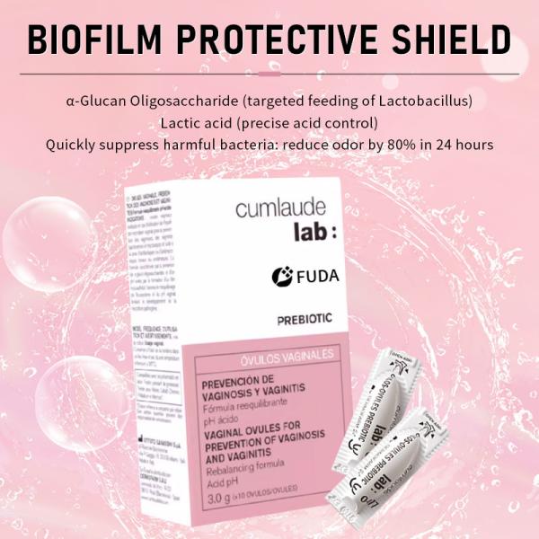 OEM Prebiotic Vaginal Suppositories Treatment Bacterial Balance 10 Capsules