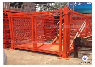 High Speed Foundation Stair Ladder Cage , Safety Step Ladder Cage Strong Bearing Capacity