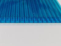 10mm Polycarbonate bleu feuille de nid d'abeille personnalisable taille et couleur Options pour répondre aux besoins du projet
