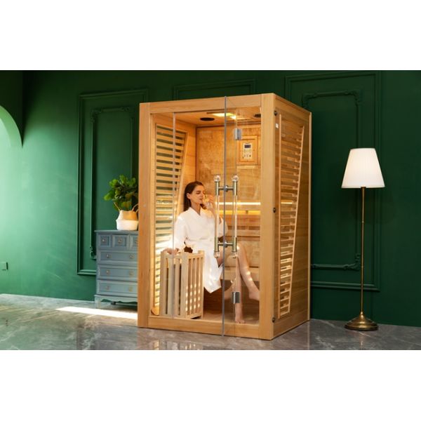 ROHS 2 Person Garden Sauna Indoor Sauna And Steam Room