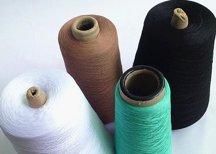 High Grade Various Colors 100% Pure Cotton Yarn Customized Twist For Weaving