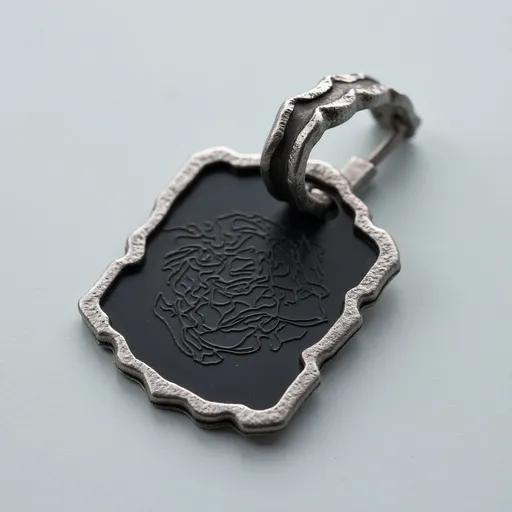 Retro Pattern Men's Pendant Necklace:Timeless Elegance for Gentleman