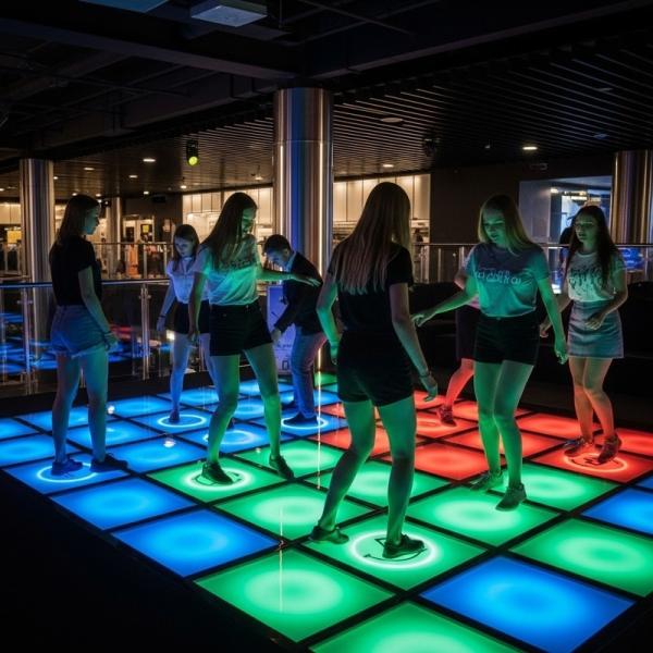 Interactive LED Floor Games - Ultimate Immersive Gaming Experience