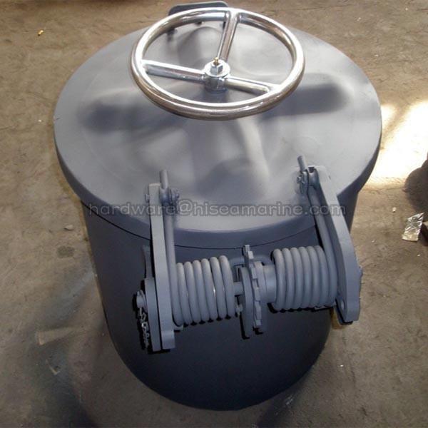 Quick Acting Watertight Hatch Cover , Weather Tight Boat Deck Hatch Covers
