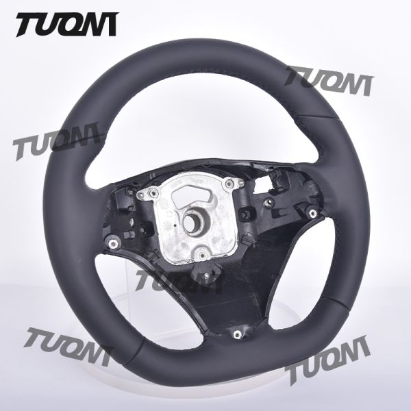 High Durability Bmw Carbon Fiber Steering Wheel with Flat Bottom and Ergonomic Grip
