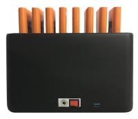 banque portative de puissance de FDA de machine de remplissage de téléphone portable de 0.75A ASTM partageant la station