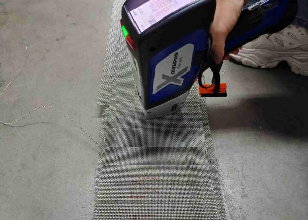 Pantalla de seguridad de acero inoxidable fino 11×11 con recubrimiento en polvo resistente a la corrosión