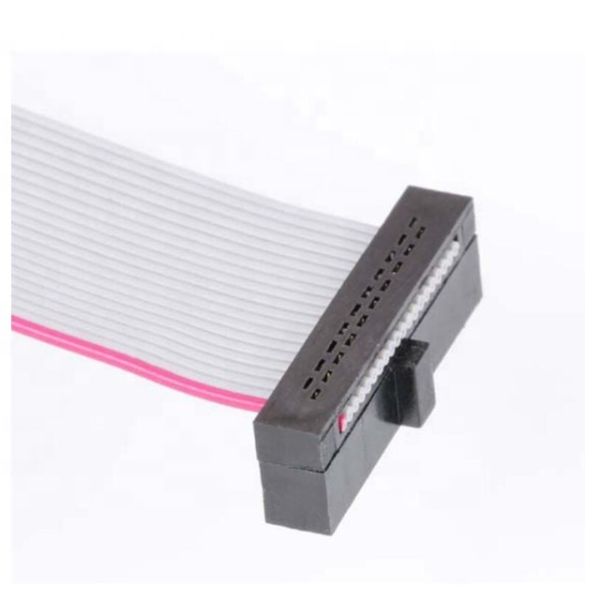 1.27mm Pitch 30AWG Gold-Plated IDC Connector Flexible Flat Ribbon Cable for Electronics