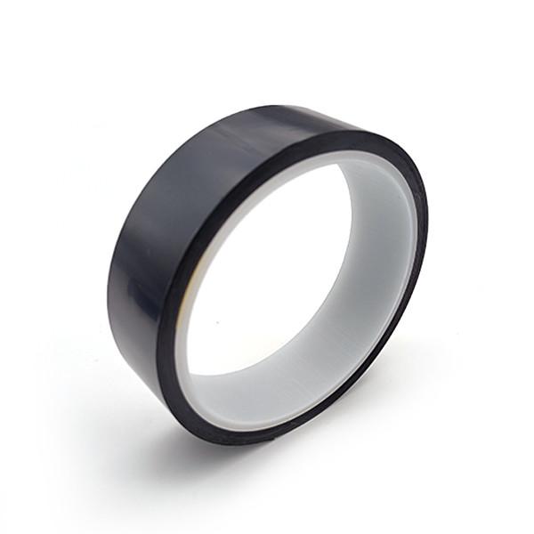 Black Thermal Conductivity Heat Resistant Adhesive Tape ESD Polyimide Film