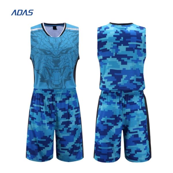 Basketball Uniform Premium Quality Basketball team wear New Design 100% Polyester Made Basketball Uniforms