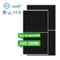 AKS Jinko Tiger N-type 60tr Painel Solar 360W 365W 370W 375W 380W Painel Solar Jinko Modulo Solar PV