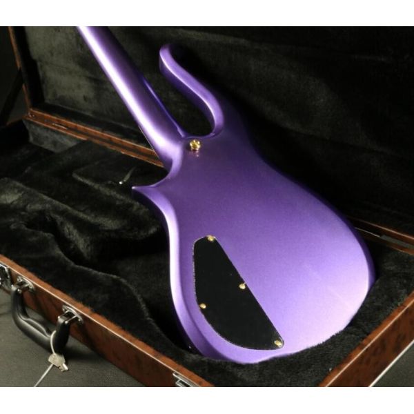 Quality sh covered pickup purple prince set in neck painted fretbard prince Electric guitar Guitar