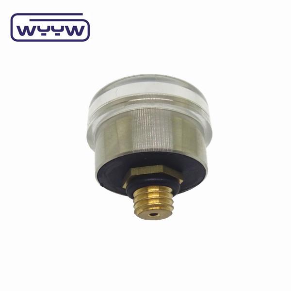 30mm 1/8 Bsp Mini Pressure Gauge 4500 Psi Chrome Plated Brass Material