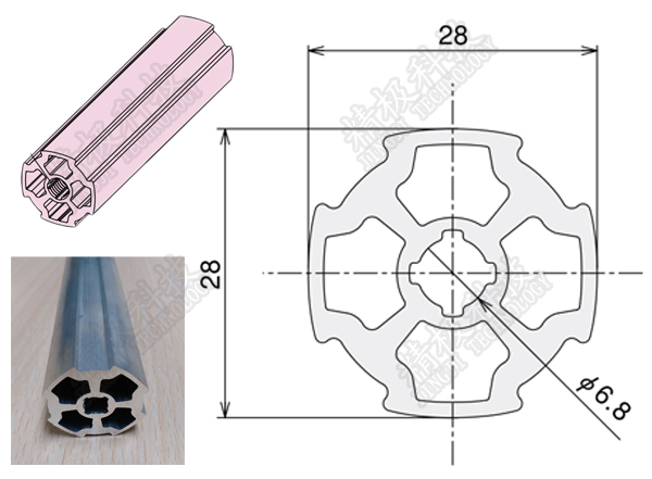 труба АЛ-М цветка оксидации трубы алюминиевого сплава трубопровода цветения сливы 6063-Т5 серебристая