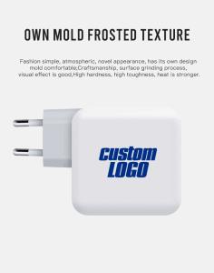 EU 2ピン 140W USB-C 高出力壁充電器 – Type-C 急速充電アダプター (ノートパソコン、タブレット、Steam Deck、MacBook、旅