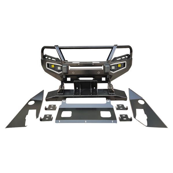 Customized Thickness Car Body Kit for Mitsubishi Triton Steel Front and Rear Bumpers