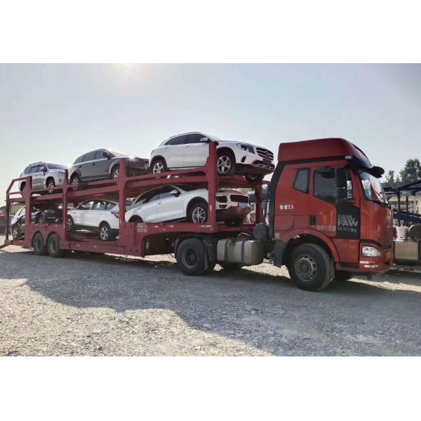 Transport Car Trailer 2 3 Axles 6 Car Carrier 8 10 Units Car Transport Semi Truck Trailer