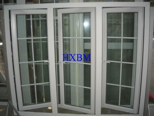Isolação sadia UPVC Windows e portas com vitrificação clara oca dobro de 19mm