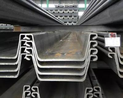 AISI Sheet Pile U Sheet Pile Hot Rolled 400MM To 750mm
