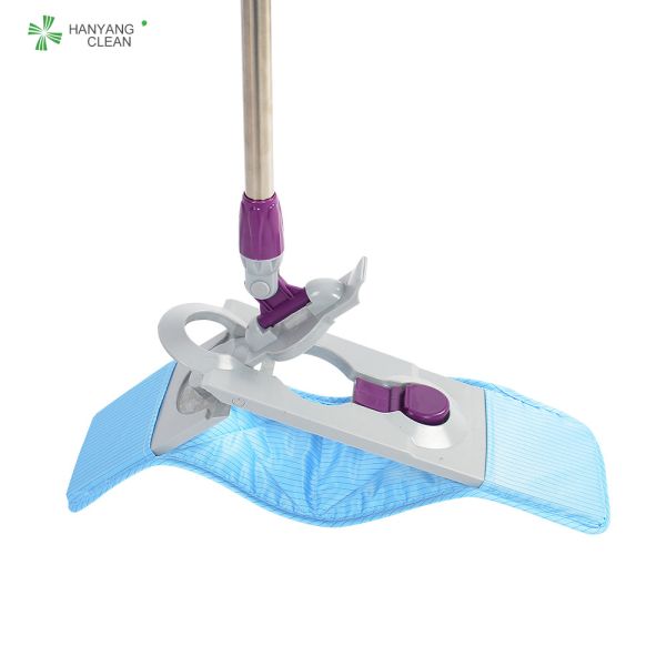 Промышленные регулируемые анти- статические Mops пола, Mop пыли Microfiber для чистой комнаты