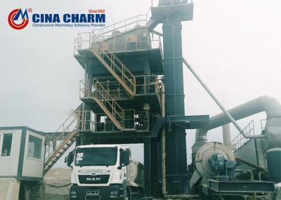 Energy - Saving Asphalt Concrete Mixing Plant Mobile Type , 120t/H Rated Output
