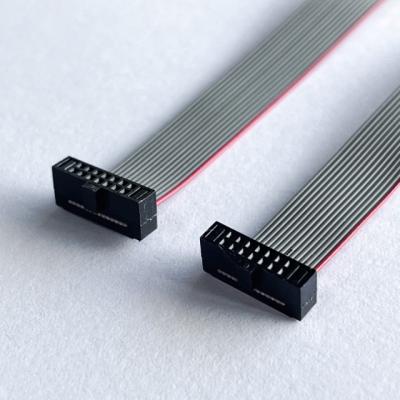 1.27mm Cable IDC plat 10 broches - 100 broches Assemblage de câble à ruban Longueur personnalisée