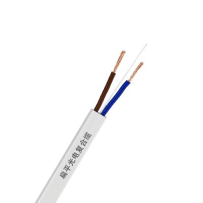 1 Core Flat Photoelectric Composite Cable 5G Indoor Network Wireless Optical Cable