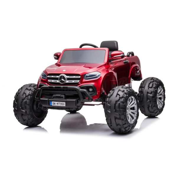 Licensed Ride On Car for Kids 2022 Electric Car in Wine Red Color Age Range 5-7 Years