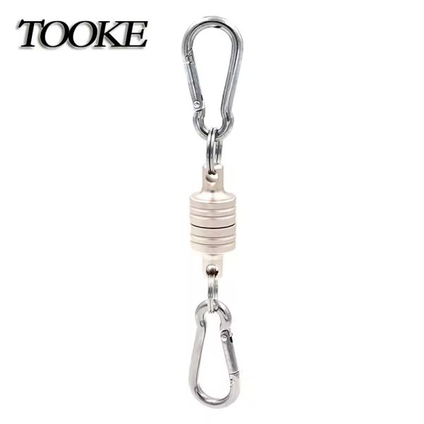 Quick Release Aluminium Alloy Magnetic Diving Hose Holder for Secure Octopus Keeper