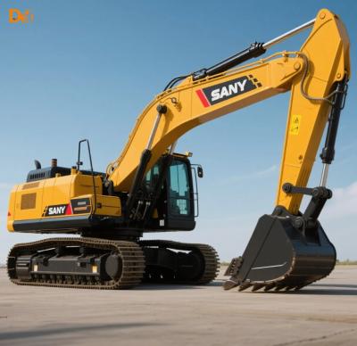 Second Hand Sany Excavator SY215 Medium Sized Hydraulic Crawler Digger Water Cooled