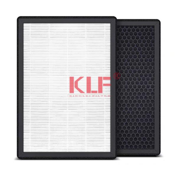 H13 HEPA 2-In-1 Composite Air Purifier Replacement Filter for PM2.5 and Ozone Removal