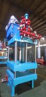 Automatic EPS Shape Moulding Machine Blue Produces Molded Polystyrene Foam Products Equipment