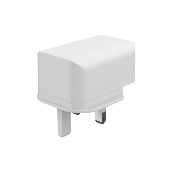 2 USB Port 5V2.4A RoHS UL Uk Travel Charger Fireproof PC