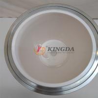 O frasco do moinho de bola do vácuo da zircônia revestiu a forma de aço inoxidável de Cylinderical