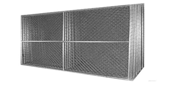 chain link temporary construction fence panels 6FT X 10F Mesh 2 3/8  x 2 3/8 ( 60mm x 60mm ) x 12 gauge wire