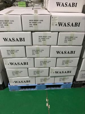Luz - molho de armorácio verde do Wasabi, molho picante quente do Wasabi do sushi