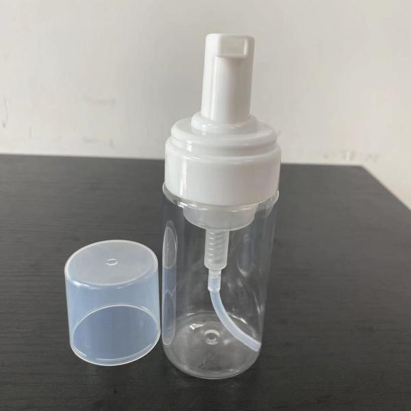 Natural 100ml PET Bottle With Foam Pump For Clean Shoes  and Shampoo Body Lotion