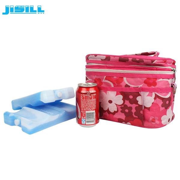 portable kid fashion Vaccine transport solar rigid plastic cool cooler HDPE food grade colorized ice pack for Lunch Box