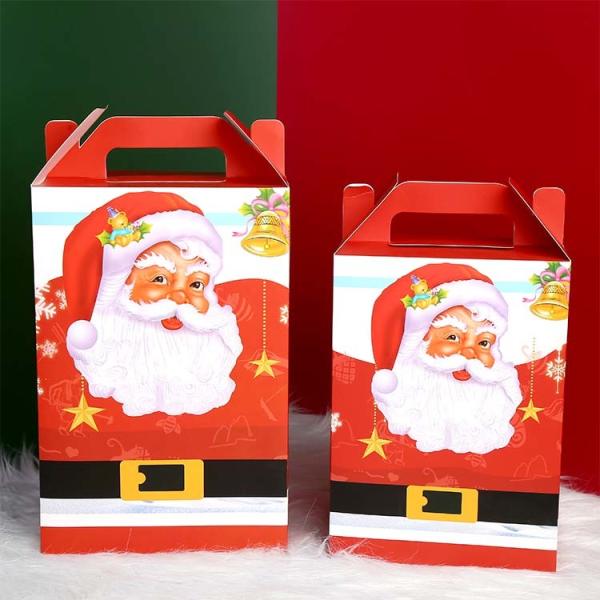 Paper custom packaging design  Christmas Boxes  Candy Cake Box  Birthday Party Favor Goodie Gift Bag with Handle