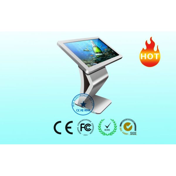 Full HD Touch Screen Kiosk LCD Display For Lobby , Water resistance