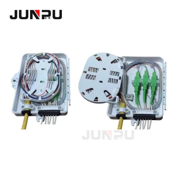 FTTH 2 Core Fiber Optic Cable IP55 Fiber Optic Terminal Distribution Box