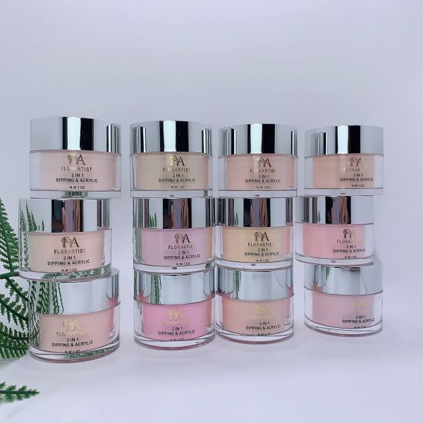 1oz Pink White Acrylic Powder 30g Jar Nails Extended Carving Powder Pigment Nail Acrylic Powder With Monomer