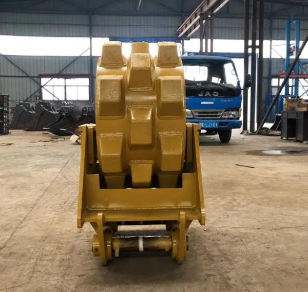 Q460 Mini Excavator Wheel For Trench Compaction 200mm-600mm Width