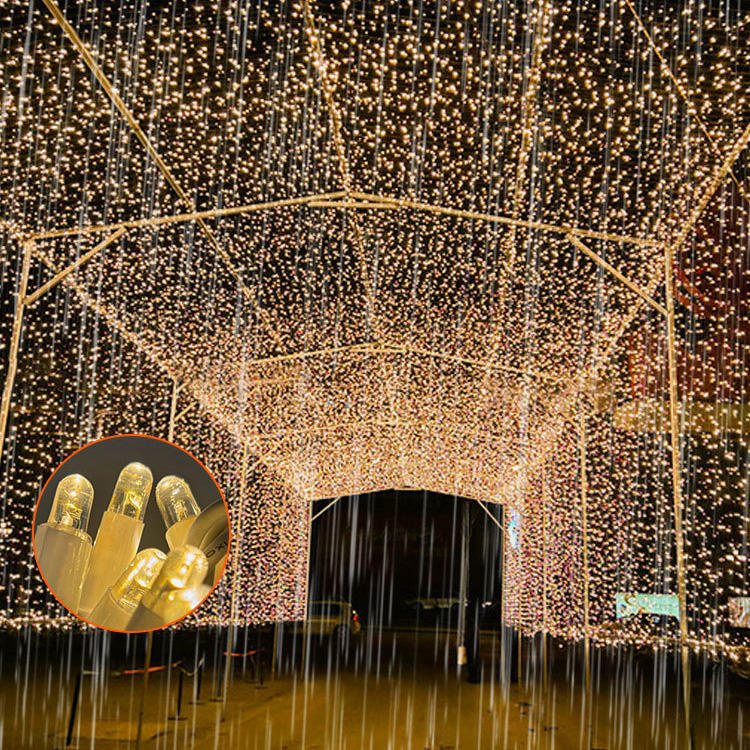Energy saving and long-lasting · High brightness and colorful 8-mode · LED Christmas light string