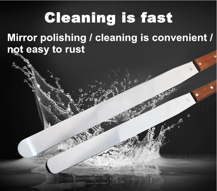 4-18 inch stainless steel inkjet knife solder paste mixing knife oil adjustment knife SMT solder paste