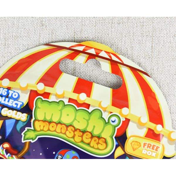 Food Grade Plastic Shaped Pouch 3 Side Heat Seal High Barrier Capacity