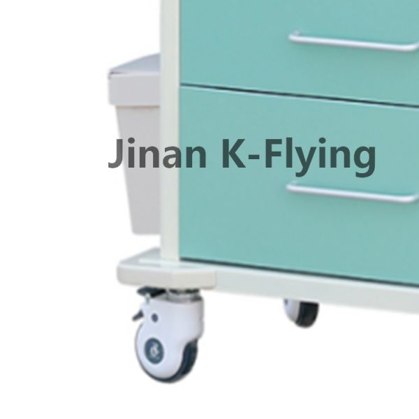 Тележка вагонетки аварийной доставки медицины ABS пластиковой медицинская