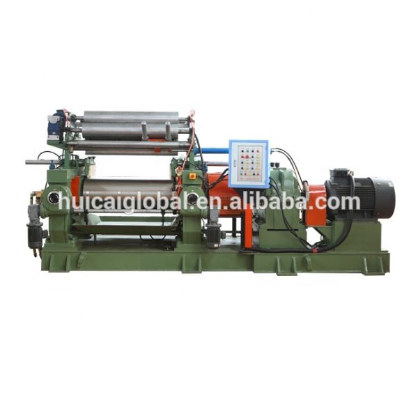 Automatic Open Mill Rubber Mixing Machine for Rubber Production in Manufacturing Plant