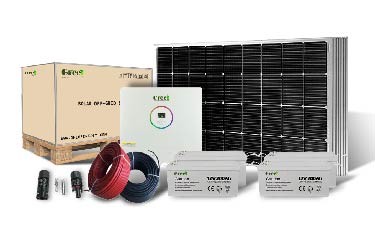 24 Hours Work Time Off Grid Solar System 100kw with Ground Mounting